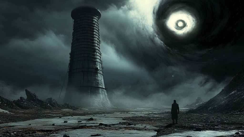 The Silent Spire: A Dark Journey into an Abandoned Alien Tower