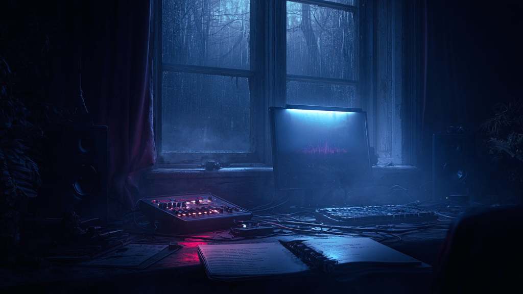 Dark ambient music and liminal soundscapes for focus, sleep, writing, overthinking, and quiet escape