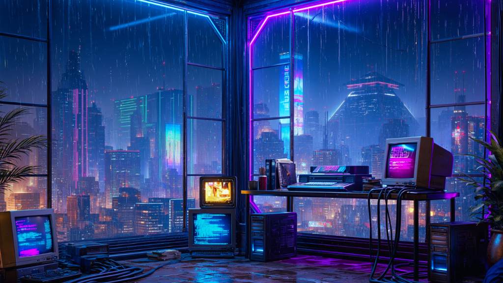 A Dark Soundtrack for Neon Cities, AI Ghosts, and Future Noir