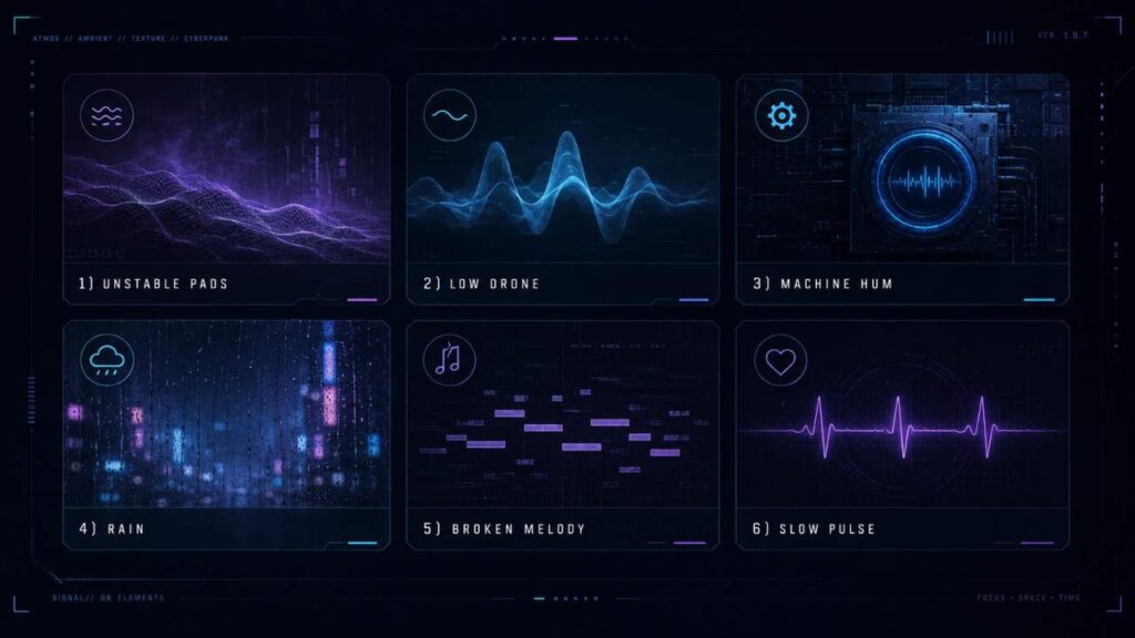 After the System Broke Cyberpunk Ambient Sound Palette
