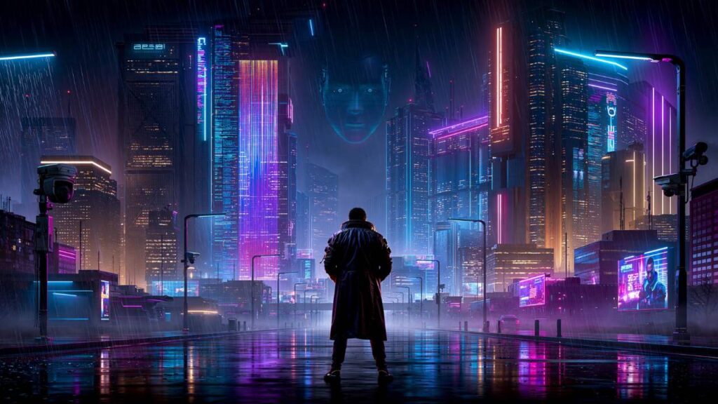 Artificial Intelligence as a Ghost in Cyberpunk