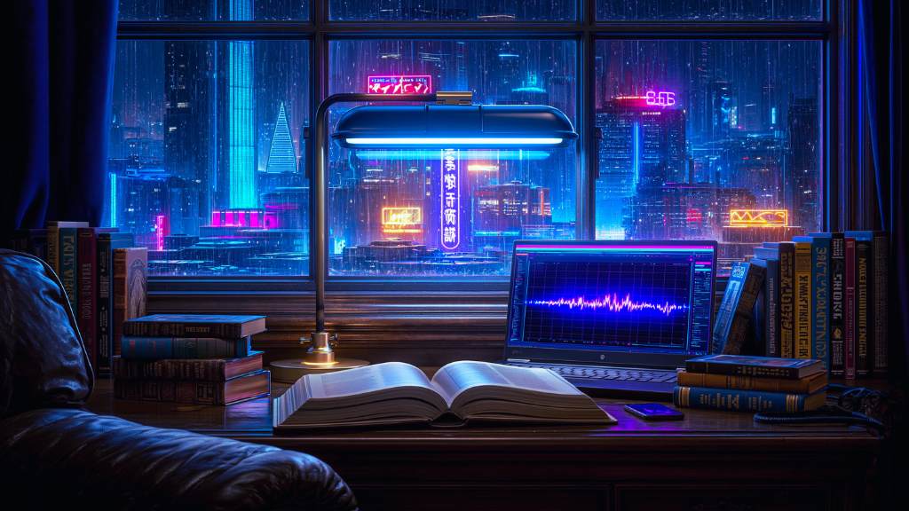 Dark Ambient Music for Reading Cyberpunk, Neuromancer & Neon Noir