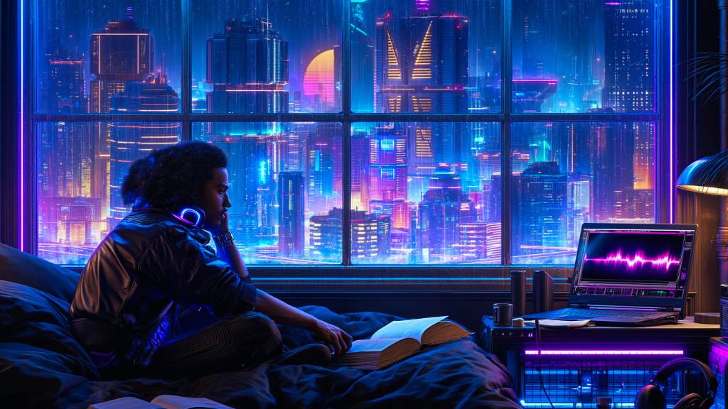 Music for Reading Neuromancer & Cyberpunk Books