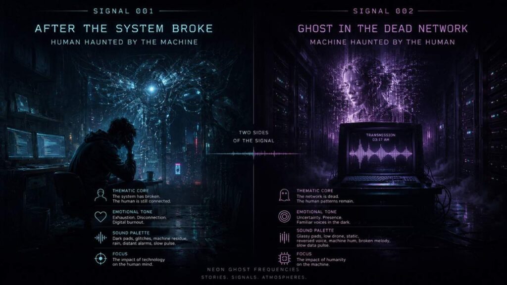 Neon ghost frequencies_ a digital haunting