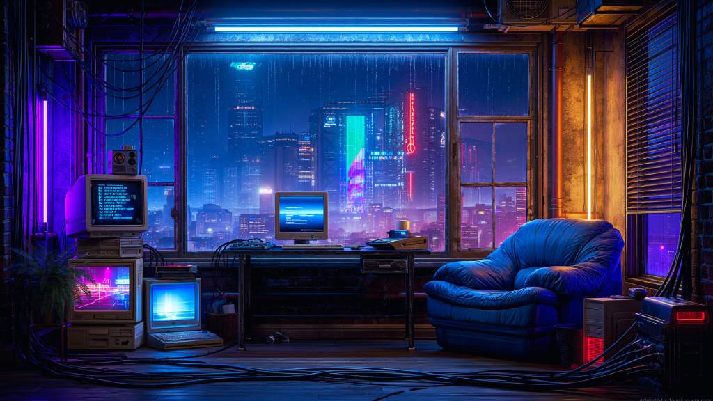 Why AI feels like a ghost in cyberpunk ambient music