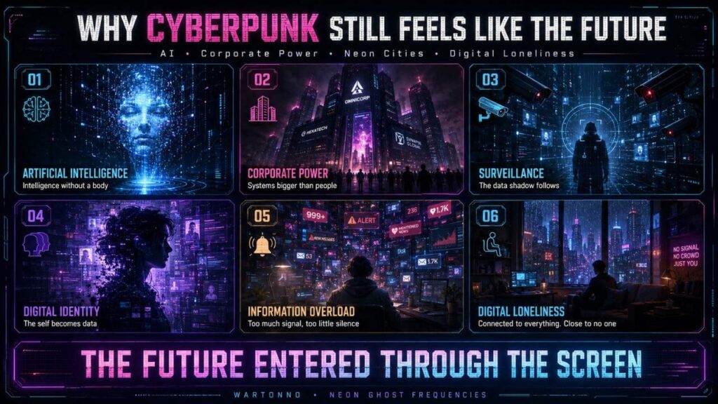 Why Cyberpunk Still Feels Like the Future infographic