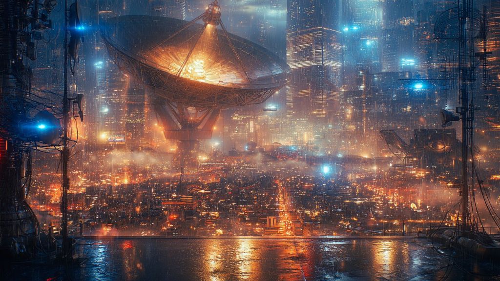 Cyberpunk ambient for reading Neuromancer and science fiction